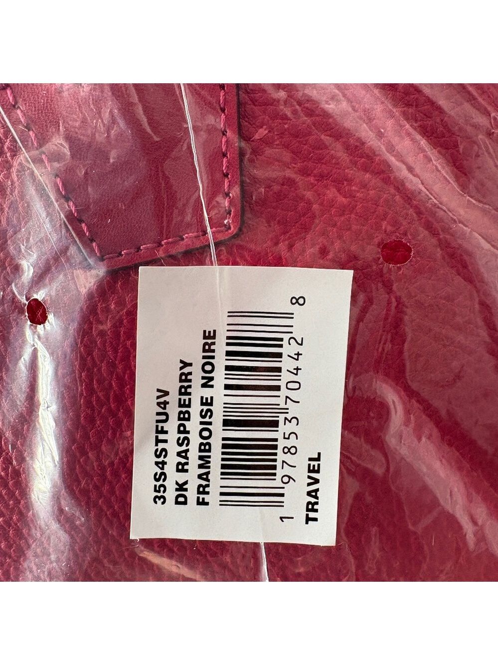 Jet Set Travel Extra-Large Weekender Bag DK Raspberry - Picture 14 of 14
